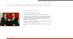 Desktop Screenshot of neitzel-rechtsanwaelte.de